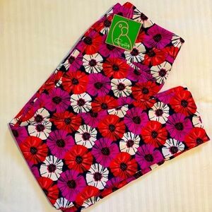 PAPPOGALLO “PRETTY IN PINK” PANTS NEW WITH TAGS